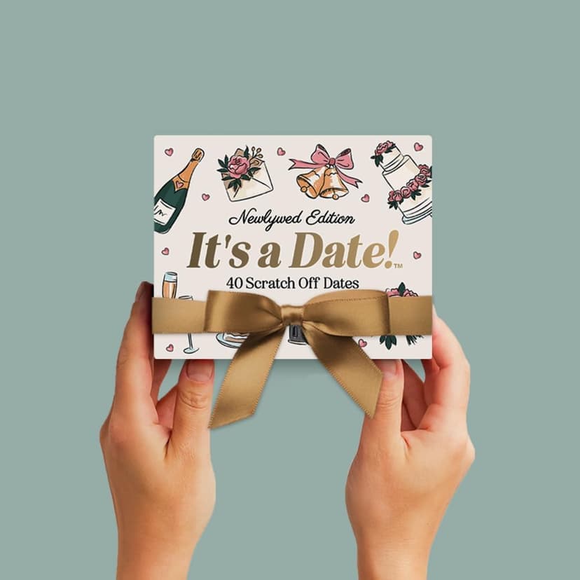 It's a Date! Newlywed Edition for Couples, The Ultimate Gift for Weddings, Bridal Showers, Engagements, and Bachelorette Parties