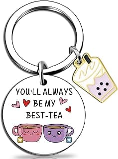 OEHEDOU Bestie Gifts for Women Best Friends - Cute & Funny Keychain Gifts