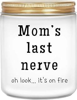 Lacrima Gifts for Mom - Birthday Gifts for Mom from Daughter Son, Lavender Candle