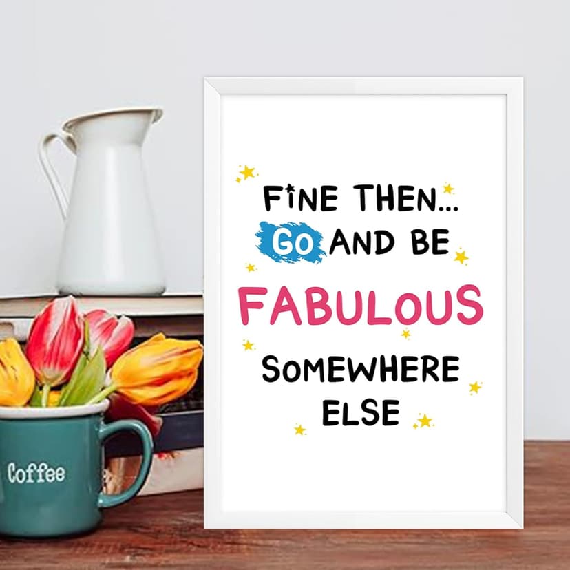 Funny Leaving Card for Coworker, Retirement Going Away Card for Coworker, Farewell Cards for Friend, Gift for Colleague Leaving, Be Fabulous Somewhere Else
