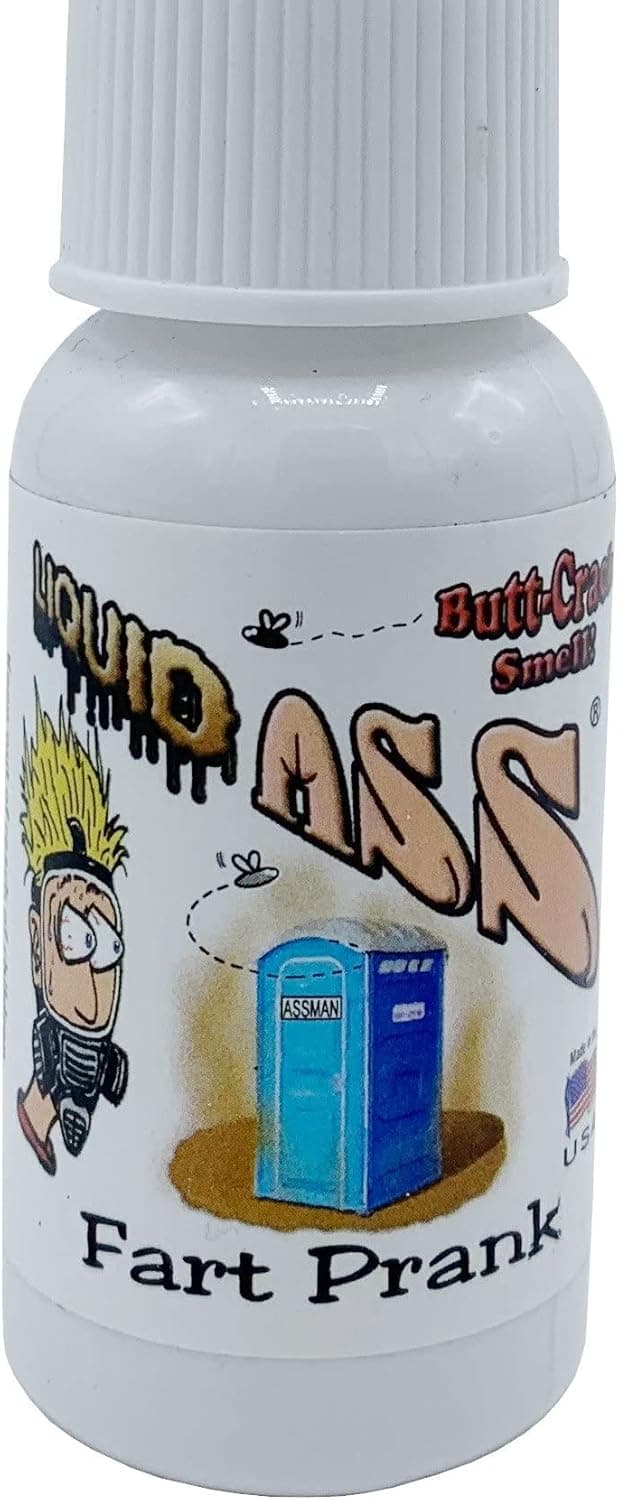 Liquid Ass: Prank Fart Spray, Gag Gift for Adults and Kids, Great for Pranks and A Good Laugh, Extra Strong Poop Spray, Non Toxic, Keep Out of Reach from Children