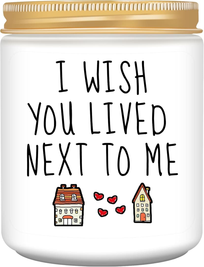 Homsolver Gifts for Women, Birthday Gifts for Women, Unique Friendship Gift for Best Friend Birthday, Her, BFF, Sisters, Besties, Mom - Funny Lavender Scented Candles