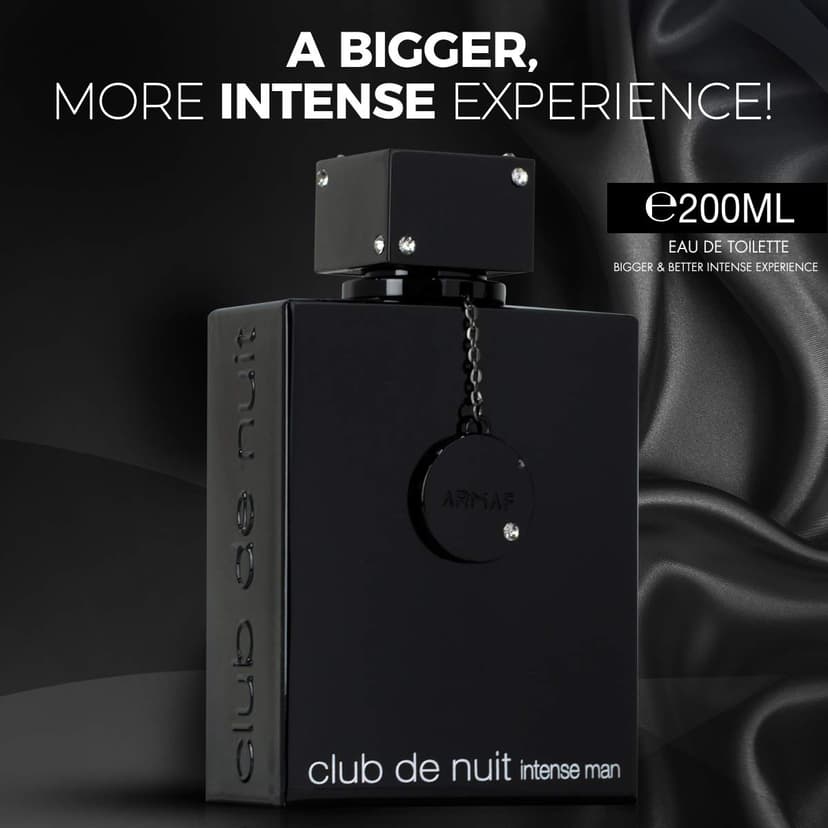 Armaf Club De Nuit Intense for Men Eau de Parfum Spray, 6.8 Ounce / 200 ml