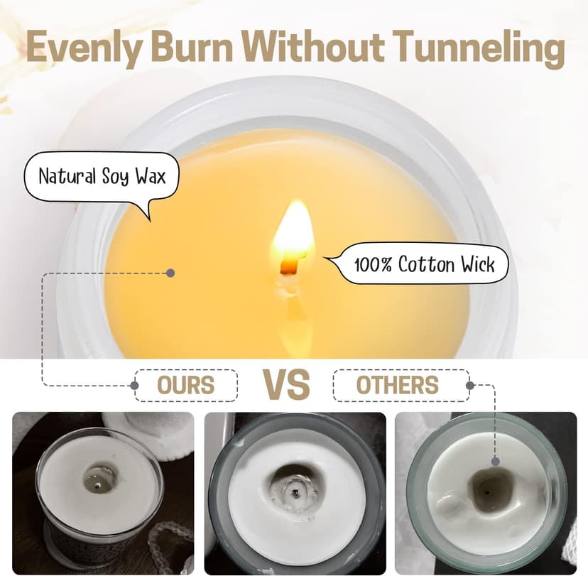 Gifts for Women Men, Unique Friendship Gift for Best Friend BFF Bestie, Funny Personalized Birthday Christmas Anniversary Present for Coworker Sister Classmate Female, Lavender Candle for Her Him