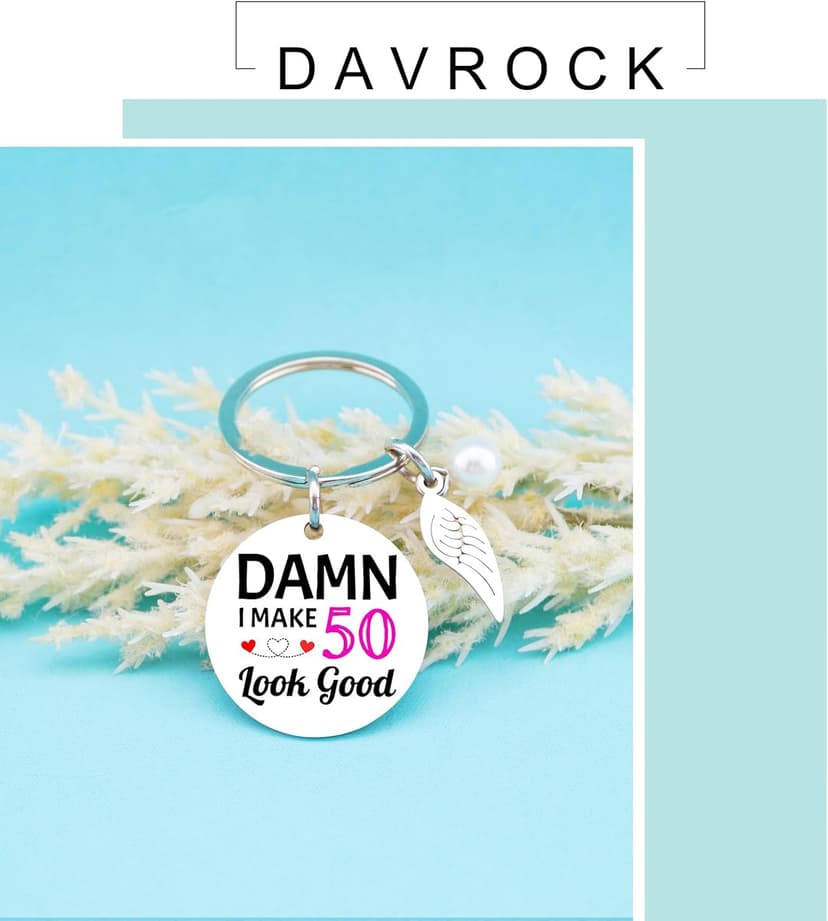 50th Birthday Gifts for Her Him Cool Gifts for 50th Birthday Decorations 50 Year Old Gift for Women Birthday 50 Years Old Gift Present For Turning Happy 50 Birthday Decorations Ideas For Friends