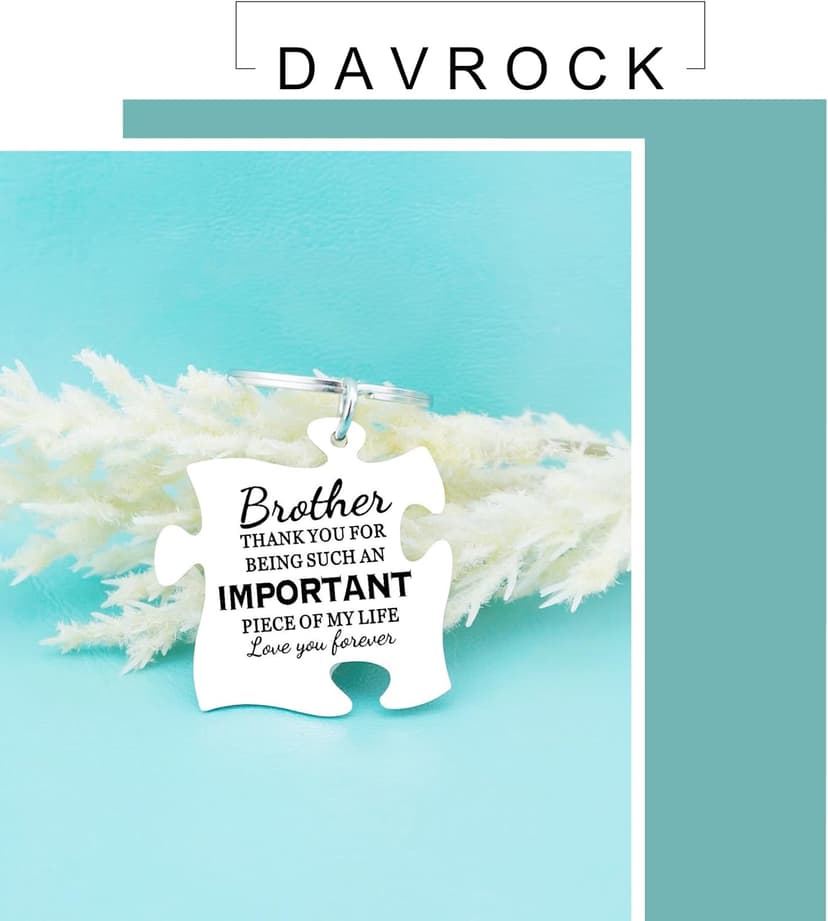 Gifts for Brother Adult Brother Keychain Gifts from Sister Big Brother Birthday Gifts For Brothers from Sisters Gift