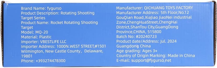 2-Player Shooting Game Toy,Foam Dart Toy Gun with Auto Reset Rotating Shooting Target,Ideal Gift for Kids Ages 4, 5, 6, 7, 8,9,10+