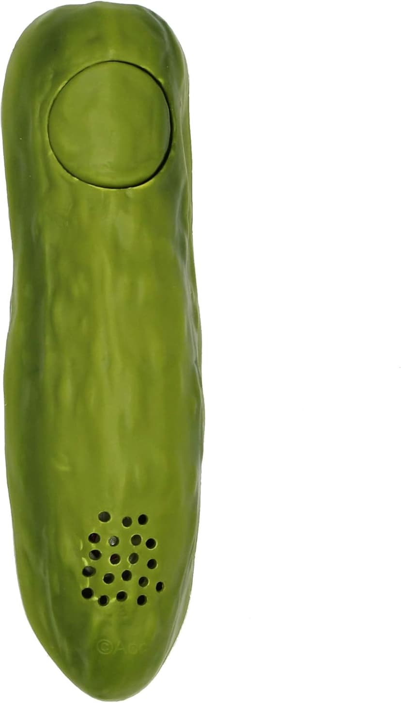 Archie McPhee Yodeling Pickle: A Musical Toy, Fun for All Ages, Great Gift, Hours of Mindless Entertainment, Multi-colored