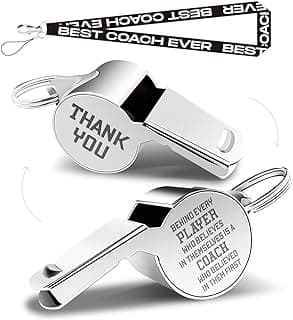 Whistles with Lanyard, Coach Whistle, Gifts, Coach Gifts for Men Women-2