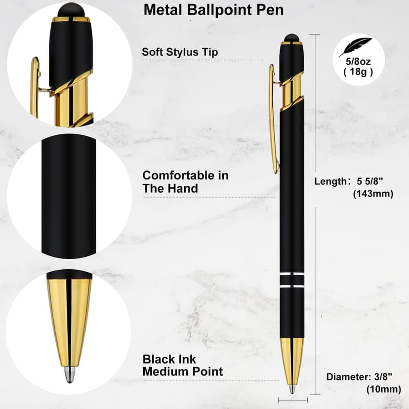 Waterman Expert Rollerball Pen, Gloss Black with 23k Gold Trim, Fine Point, Black Ink, Luxury Pen in Gift Box, Great Gift for Coworker