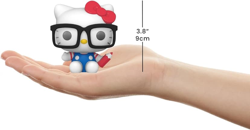 Funko POP! Sanrio: Hello Kitty - Hello Kitty Nerd - Collectable Vinyl Figure - Gift Idea - Official Merchandise - for Kids & Adults - Anime Fans - Model Figure for Collectors and Display