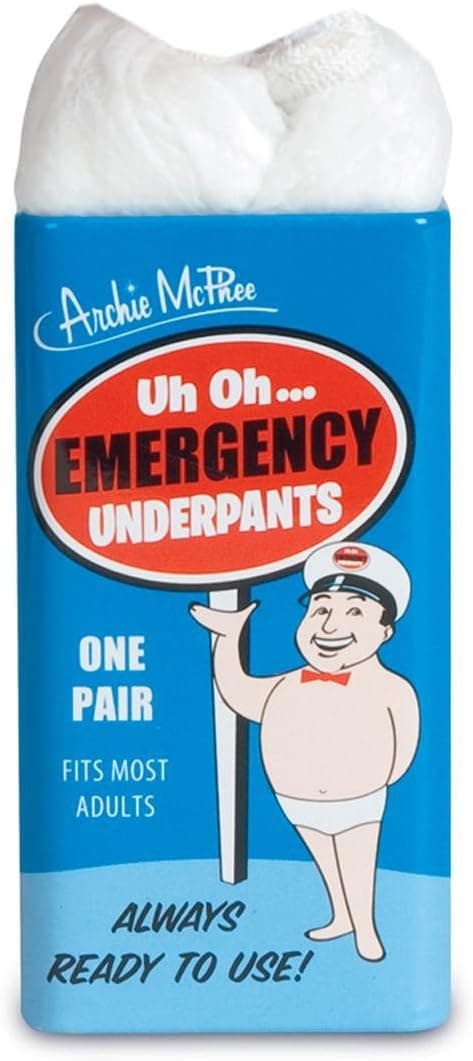 Accoutrements Emergency Underpants
