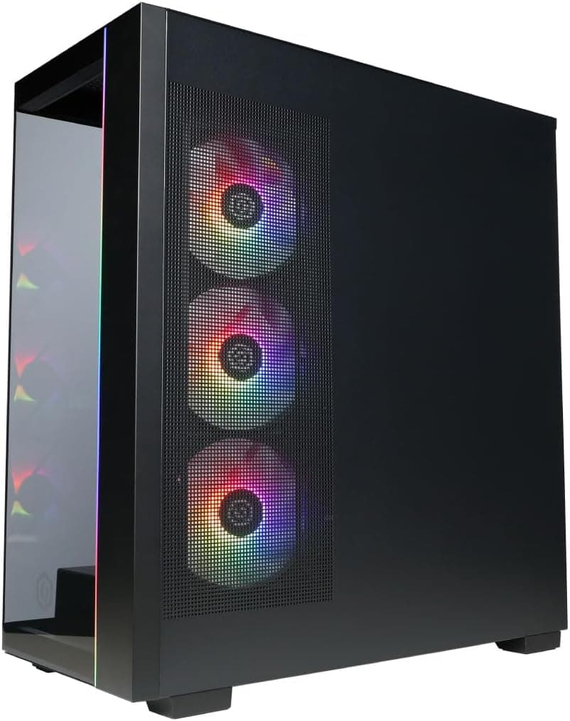 CyberPowerPC Gamer Master Gaming PC, AMD Ryzen 7 8700F 4.1GHz, GeForce RTX 5060 Ti 8GB, 16GB DDR5, 1TB PCIe 4.0 SSD, WiFi Ready & Windows 11 Home (GMA2900A2)