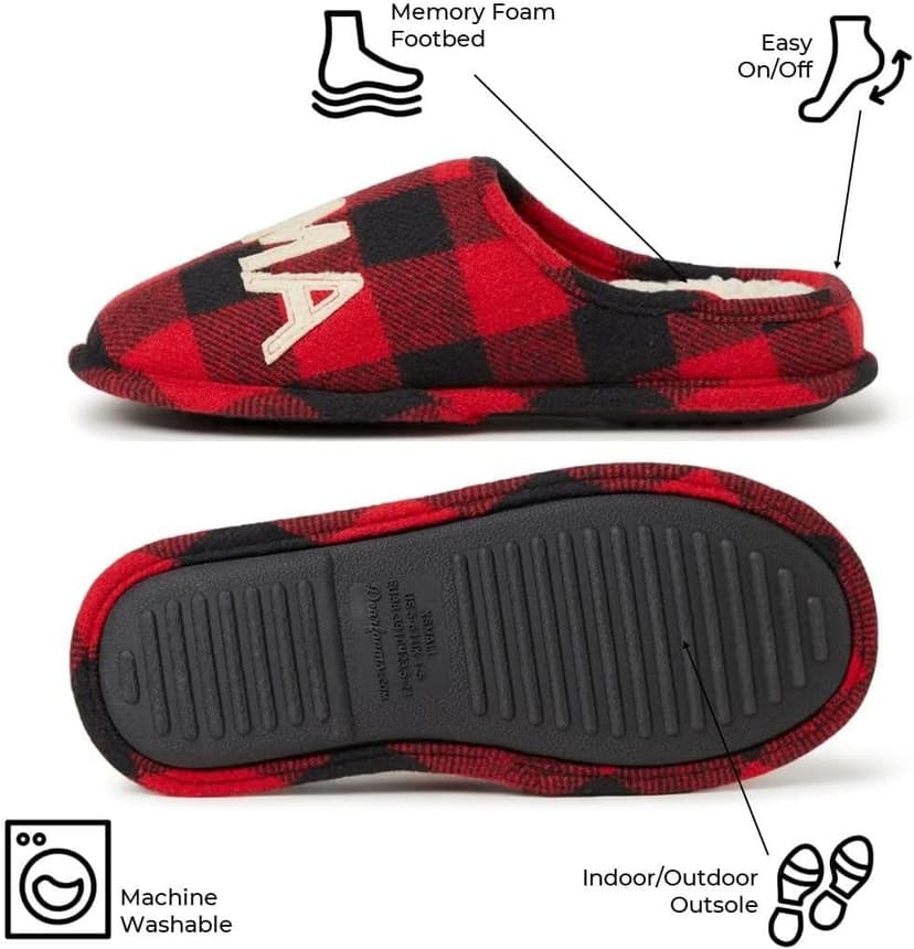 Dearfoams Women's Mama Bear Matching Family Gifts for Mom Clog