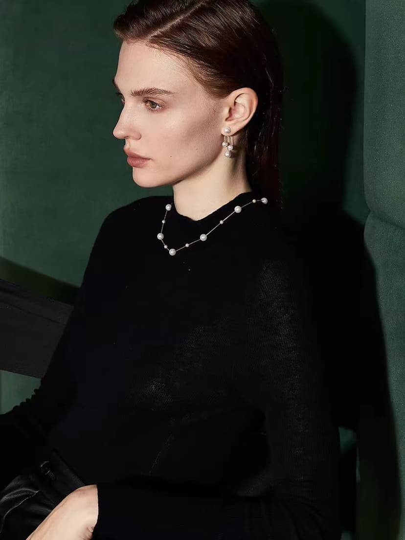 Birthday Gifts for Women Wife -Mothers Day Gifts for Mom-Valentines Day Gifts for Her-Wedding Gifts Anniversary Jewelry-Pearl Necklace Luxury Jewelry Gift