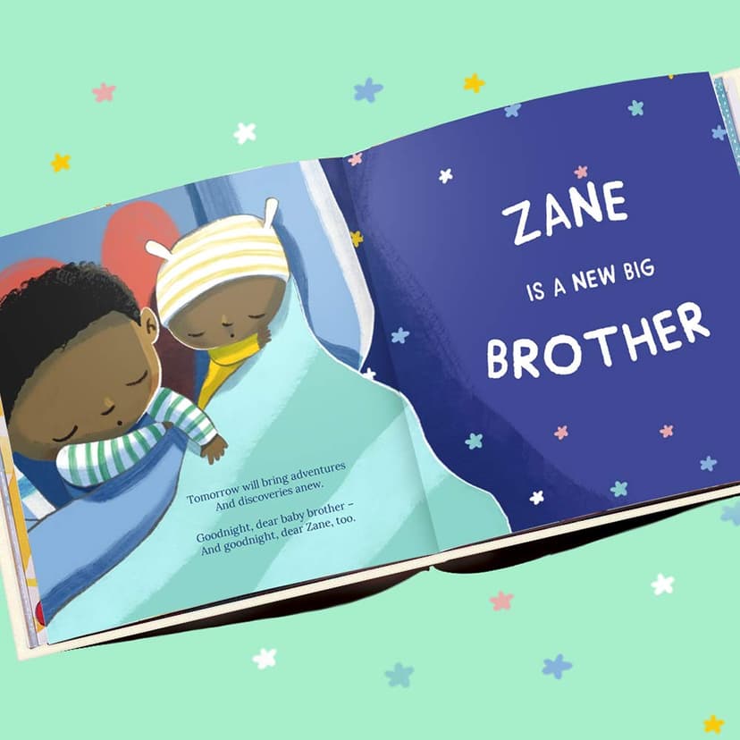 A New Sibling for You - A Personalized Book About Becoming a Big Sister/Big Brother - Wonderbly (Softcover)