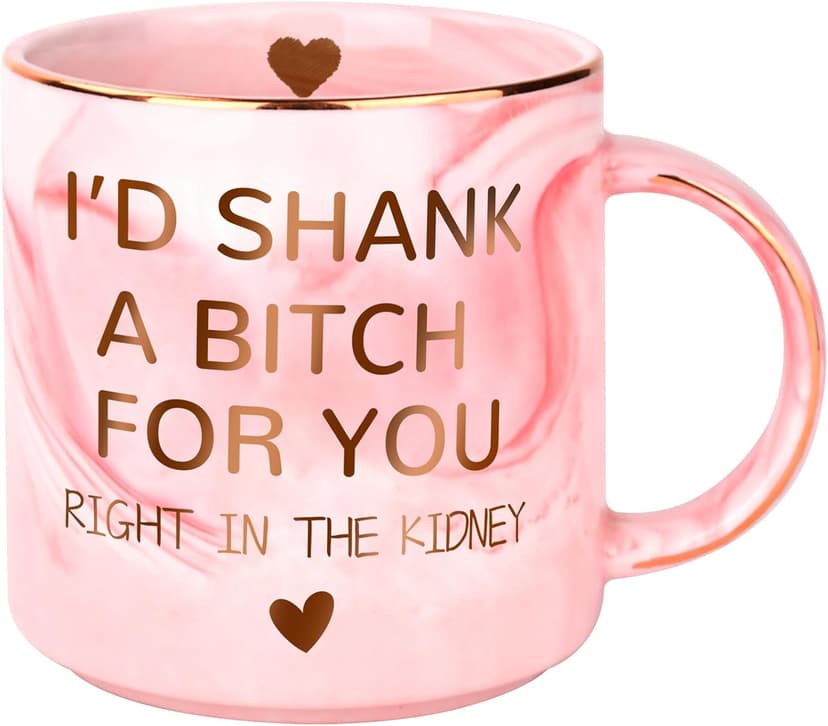 Birthday Gifts for Women,12oz Funny Coffee Mug for Best Friend Mom Grandma Wife Daughter Aunt,Sister Gifts from Sister,Unique Christmas Valentines Galentines Day Present for Her Girlfriend Besties BFF