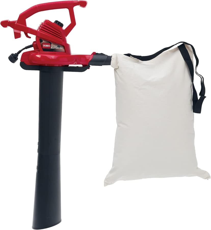 Toro 51619 Ultra Electric Blower Vac, 250 mph, Red