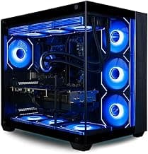 Panorama XL Gaming PC Desktop (NVD GeForce RTX 5080, Intel 24-Core i9-14900KF Processor, 96GB DDR5 RAM, 4TB Gen4 NVMe SSD, WiFi 6E, HDMI, Windows 11 Pro) Best 2025 Prebuilt Tower RGB Gamer Computer