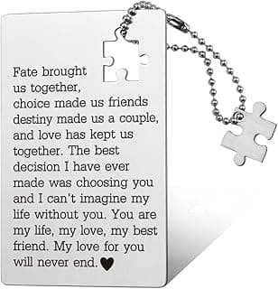 llxxeyopqdxz Husband Birthday Card From Wife, Wallet Insert Card, Anniversary Valentine Gifts for Men or Women, Love Gift for Him, Her, Boyfriend, Girlfriend, Birthday Gifts for Wife Husband