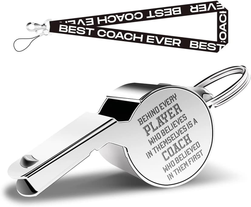 Whistles with Lanyard, Coach Whistle, Gifts, Coach Gifts for Men Women-2