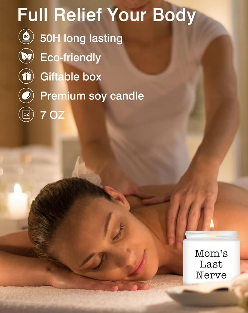 Homsolver Gifts for Mom from Daughter Son, Best Mom Gifts, Funny Mom, Birthday Thanksgiving for Mom Stepmother Adoptive Mother, Mom's Last Nerve