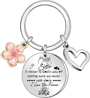 Mother Keyring - Mother's Day Gifts from Daughter Son for Mom Birthday Valentine's Day Christmas Gifts Mom Keychain