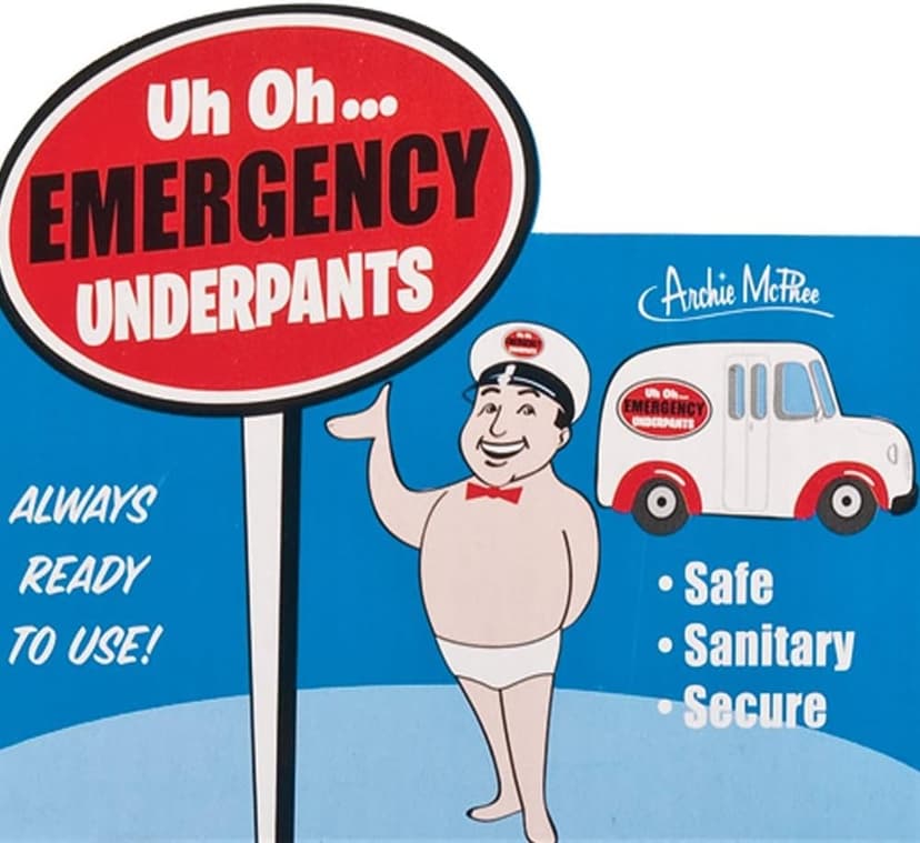 Accoutrements Emergency Underpants