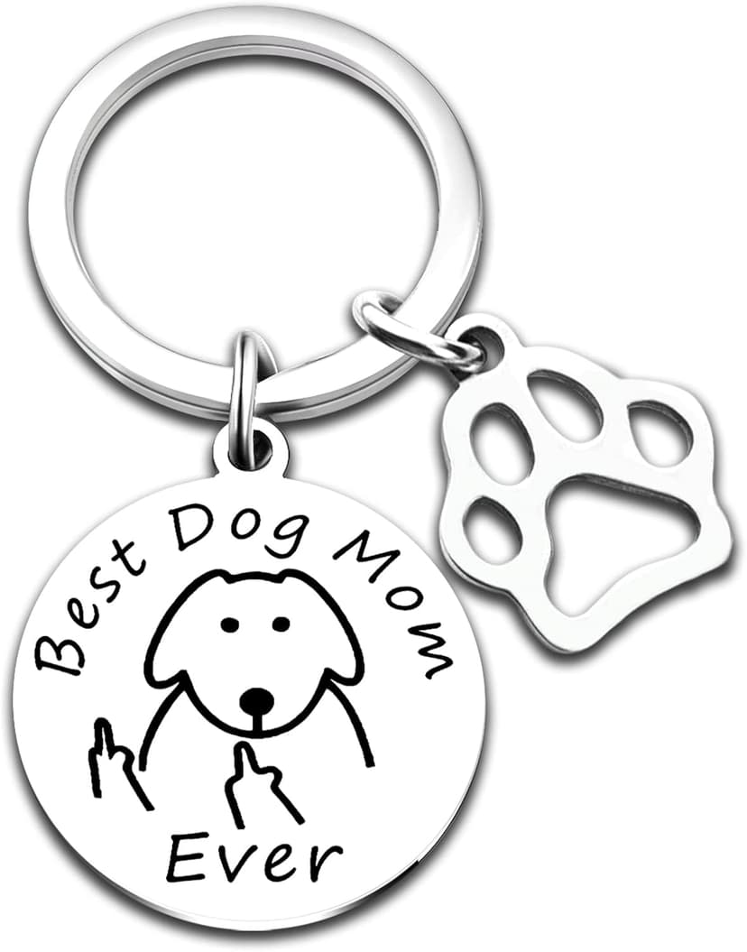Dog Mom Gifts for Women Cat Mom Gifts for Women New Puppy Fur Baby Owners Cat Lover Mama Engraved
