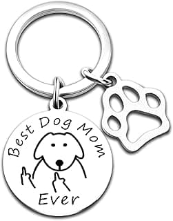 Dog Mom Gifts for Women Cat Mom Gifts for Women New Puppy Fur Baby Owners Cat Lover Mama Engraved