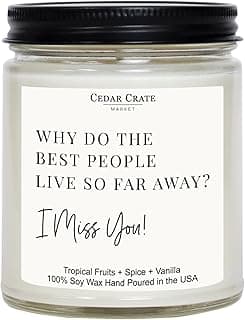 Best Friend- Gifts for Women, Men, Sister Gift, Best Friend Birthday Gifts for Women, Unique Bestie Presents, Funny Birthday Candles, Friendship, Friends, 100% Soy Wax Candles - Handmade in The USA