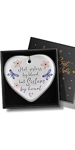 YZEXEZY Thank You Being A Part of My Journey Ornament Keepsakes- Appreciation Gifts,Thank You Gifts Farewell Gift for Women Friends Manager Coworkers Boss Teacher with Gift Box