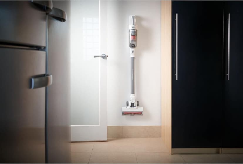 BLACK+DECKER POWERSERIES+ 20V MAX Cordless Stick Vacuum Cleaner with LED Floor Lights, Bagless, Lightweight, Cordless Vacuum Cleaners for Home, Up to 44 Minutes, Powerful Suction, Gray (BHFEA520J)