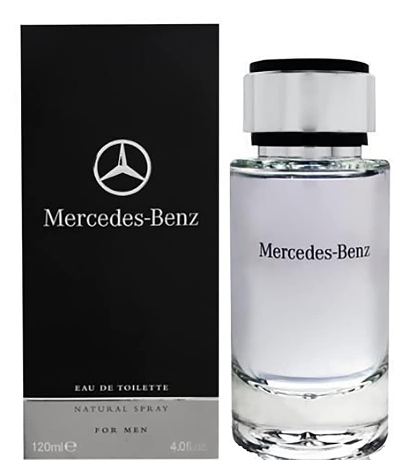 Mercedes-Benz Cologne for Men - 4 Fl Oz - Eau De Toilette Perfume Spray for Man - Woody & Musky Scent - Luxury Long Lasting Fragrance with Notes Of Violet leaves, Cascalone & Vetiver