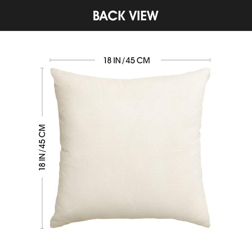 AVOIN colorlife to My Sister Throw Pillow Cover, 18 x 18 Inch Christmas Sister's Gift Lady Girls Birthday Cushion Case from Sister Brother