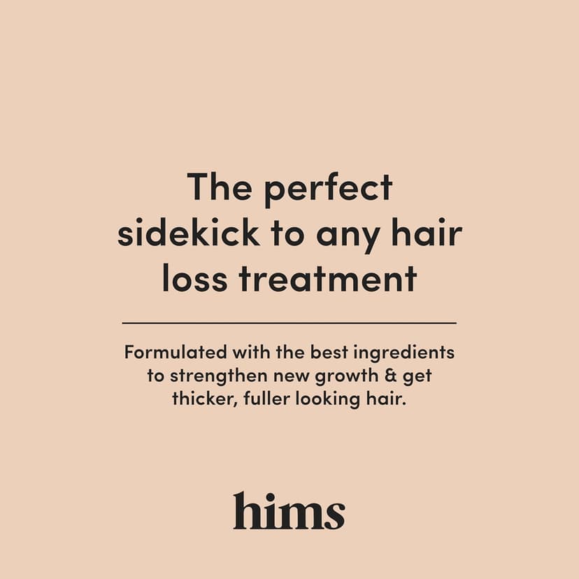 hims Max Volume Men's Shampoo & Conditioner Set - Volumizing Natural Shampoo and Conditioner for Men - Adds Volume, Shine & Bounce - Citrus Spice - 2 x 6.4 fl oz