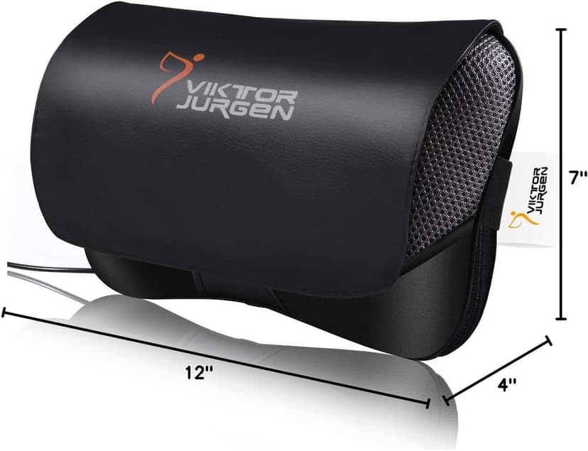 VIKTOR JURGEN Mothers Day Back Massager Gifts, Shiatsu Kneading Massager for Neck and Shoulder, Massage Pillow with Heat Relaxation Gifts for Women/Men/Dad/Mom/Fathers Day/Christmas