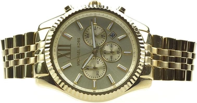 Michael Kors Lexington Men's Watch, Stainless Steel Bracelet Watch for Men