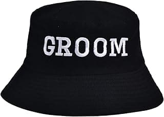 Bride Bucket Hat for Bachelorette Party Embroidered Sun Hat Bridal Shower Bride to be Gift White