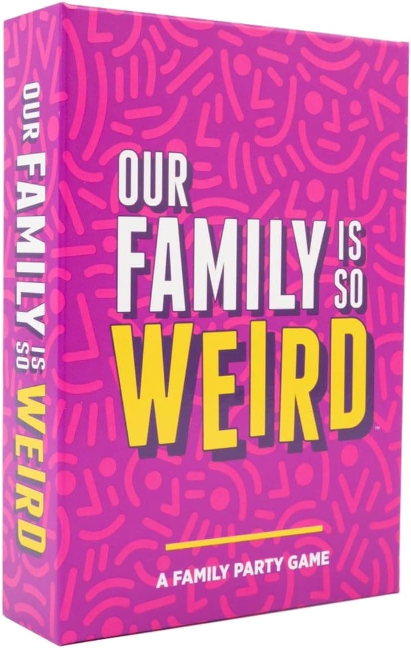 DSS Games Our Family is So Weird [A Family Card Game to Decide Who’s Most Likely to | Game Night Idea for Teens, Adults & Groups | Great for Stocking Stuffers, Christmas, Holiday Party]