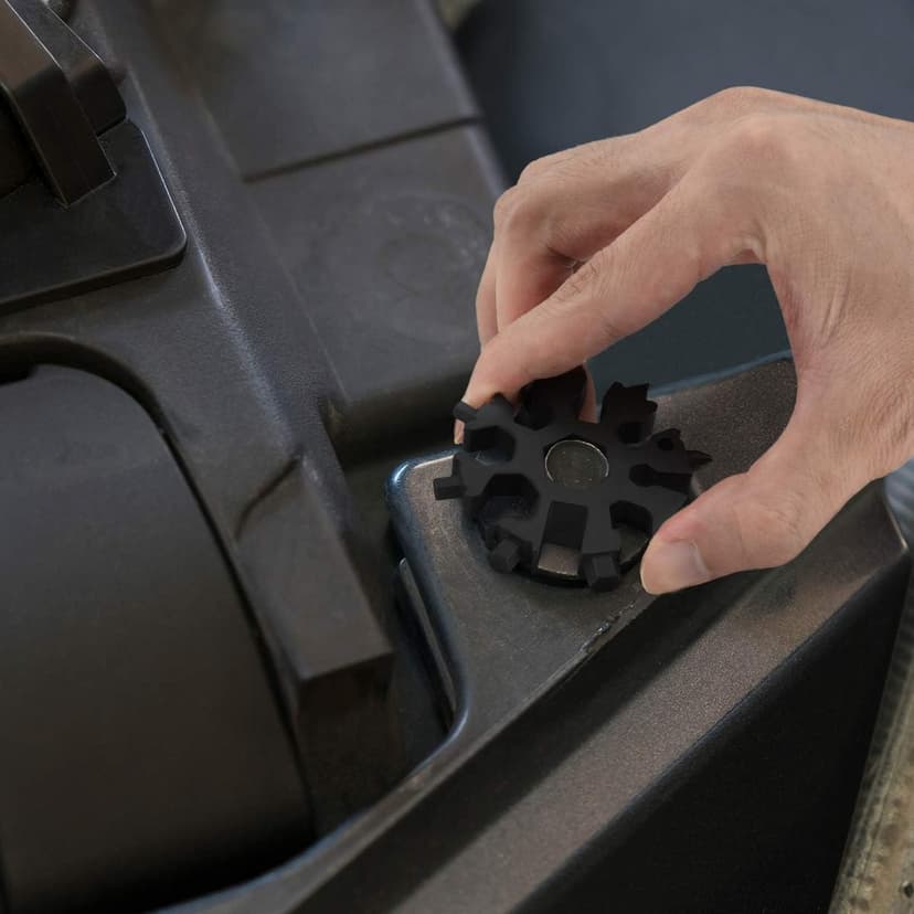 Stocking Stuffers Gifts for Men 18-in-1 Snowflake Multitool, Christmas Birthday Gifts for Men Dad Husband Him Grandpa, White Elephant Gifts for Dad Who Have Everything, Cool Gadgets Tools