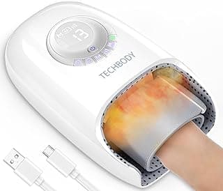 Hand Massager with Heat and Compression for Arthritis and Carpal Tunnel, Finger Numbness, Circulation, Pain Relief, from Wrist to Palm and Finger with Kneading Rollers, Fan Cooling Gifts for Women Men