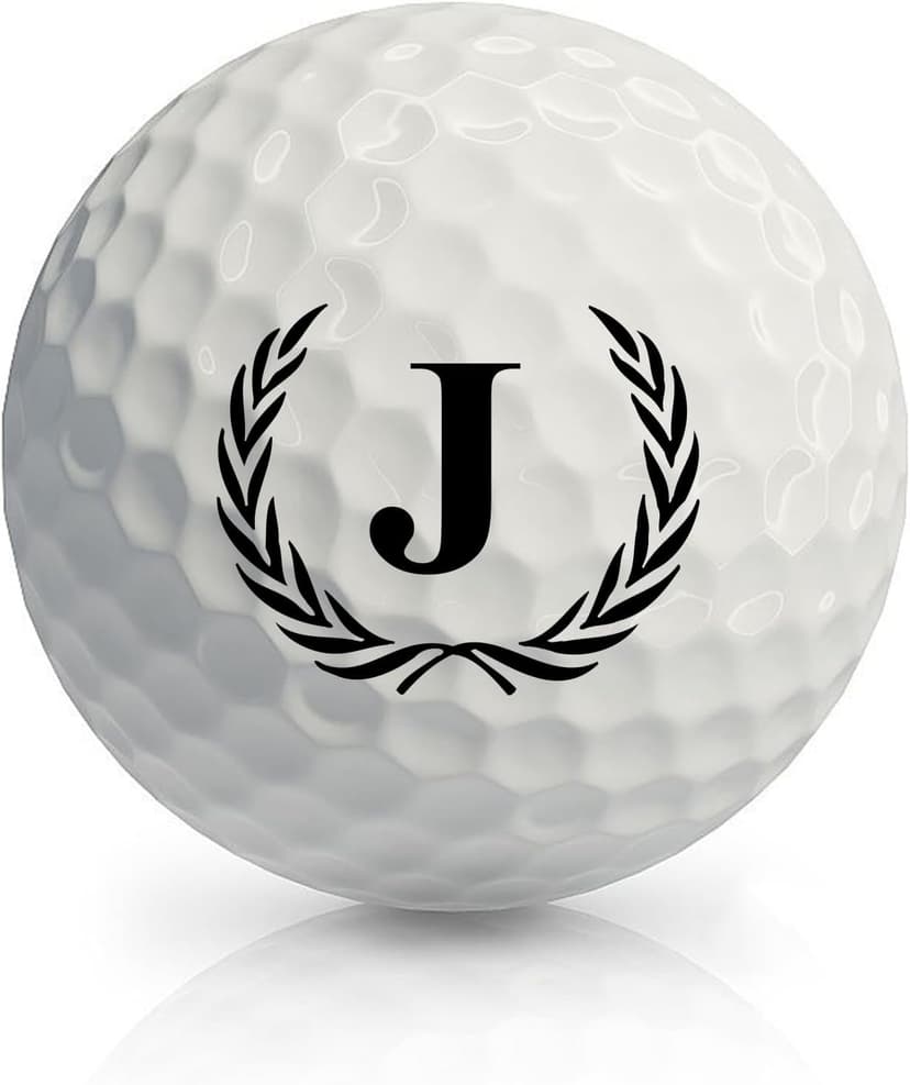 Xeiwagoo Golf Gifts for Men, Unique Initial on Personalized Golf Balls (6 Balls)