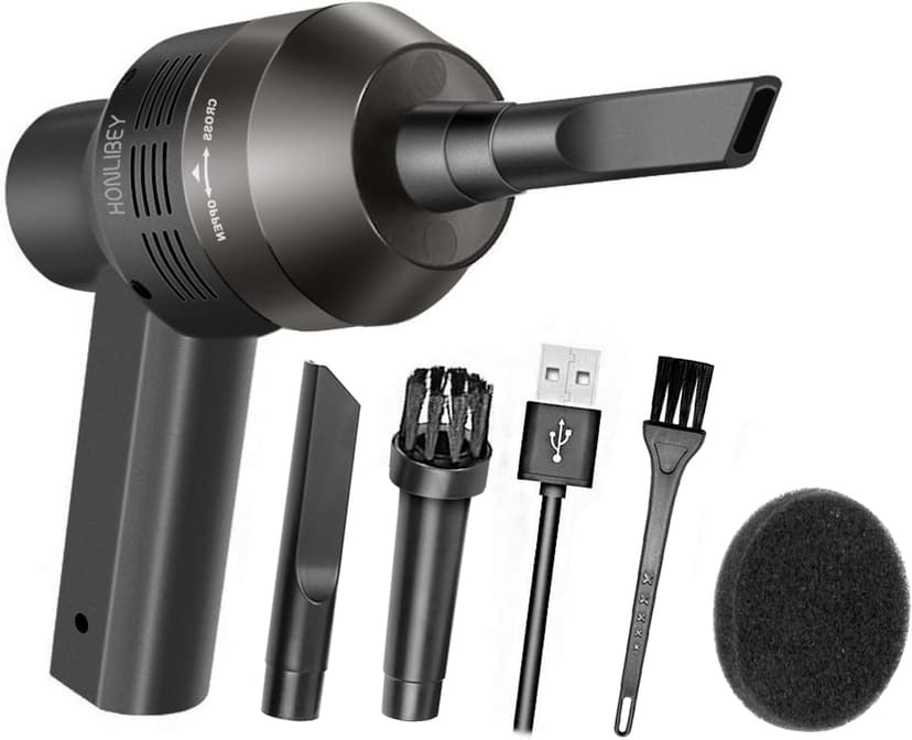 New Cordless Mini Computer Vacuum, Portable Vacuum Cleaner Keyboard Cleaner Kit - Cleaning Dust, Hairs, Crumbs, Scraps, Ash for Laptop, Keyboard, Computer,Car, Pet House, Sewing Machine