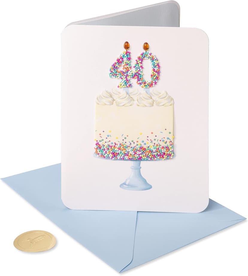 Papyrus 40th Birthday Card (Calls For Celebration)