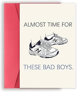Funny Father's Day Card for Husband, New Dad Gifts from Wife, First Time Dad Gifts Hilarious Shoes