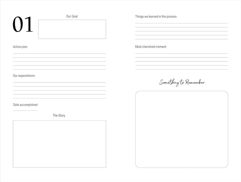 Our Bucket List: A Journal for Couples: Create Your Dream Life Together and Record Your Adventures