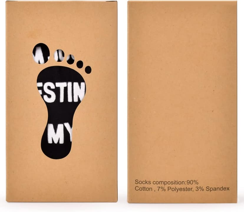 FilmHOO Birthday Gifts for Men Fathers Day Dad Gifts for Dad Christmas Stocking Stuffers for Men Him Valentines Funny Socks