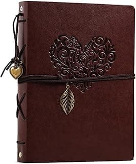 Photo Album 4x6 160 Photos, Leather Photo Albums with Writing Space With 30 Writing Paper, Travel Family Wedding Kids Graduation Ultrasound Baby Picture Album Scrapbook Photo Album