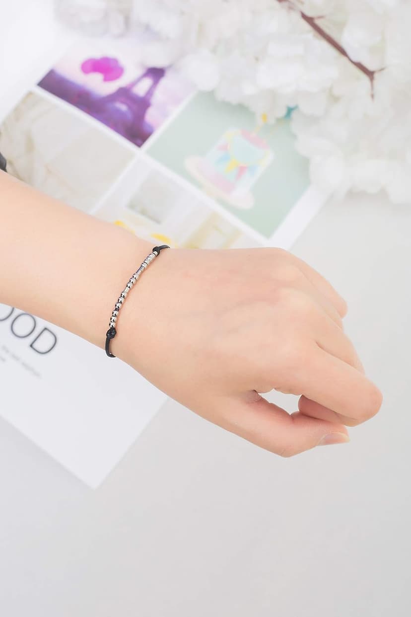 morniface Morse Code Bracelets for Women, Inspirational Gifts Jewelry Girls Birthday Graduation Gifts for Her Best Friends